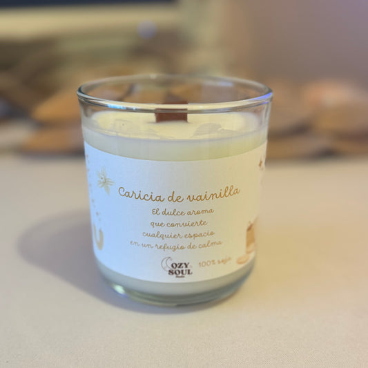 Vela Caricia de Vainilla
