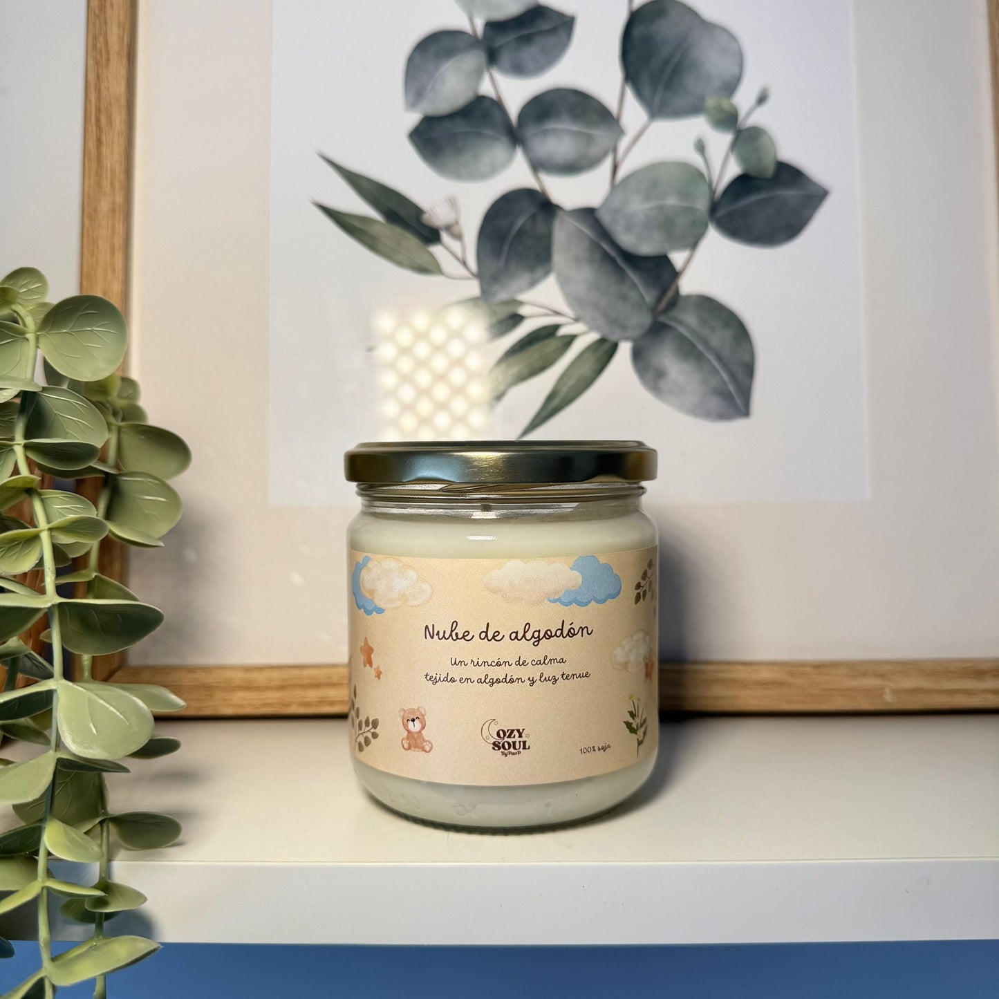 Vela Nube de Algodón