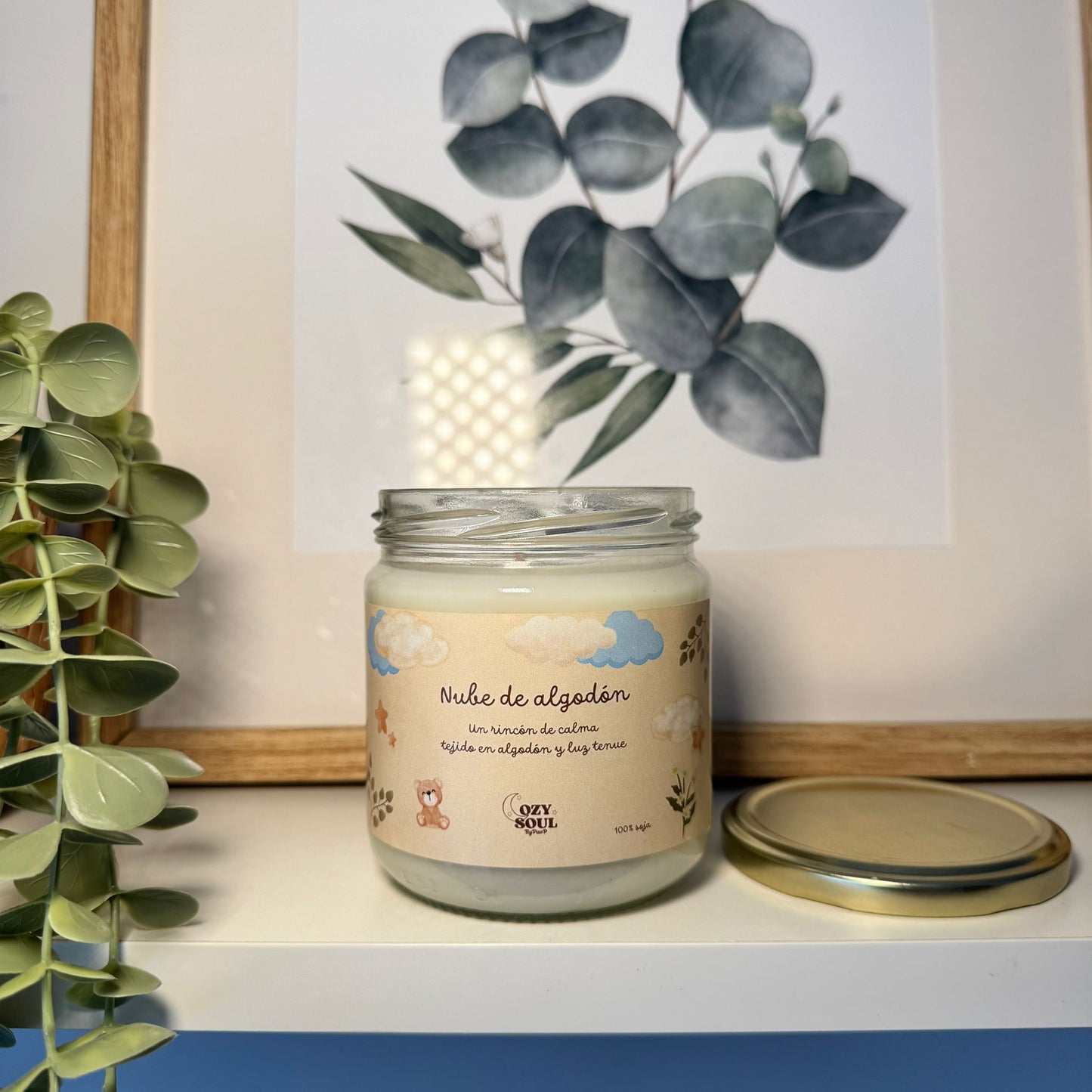 Vela Nube de Algodón
