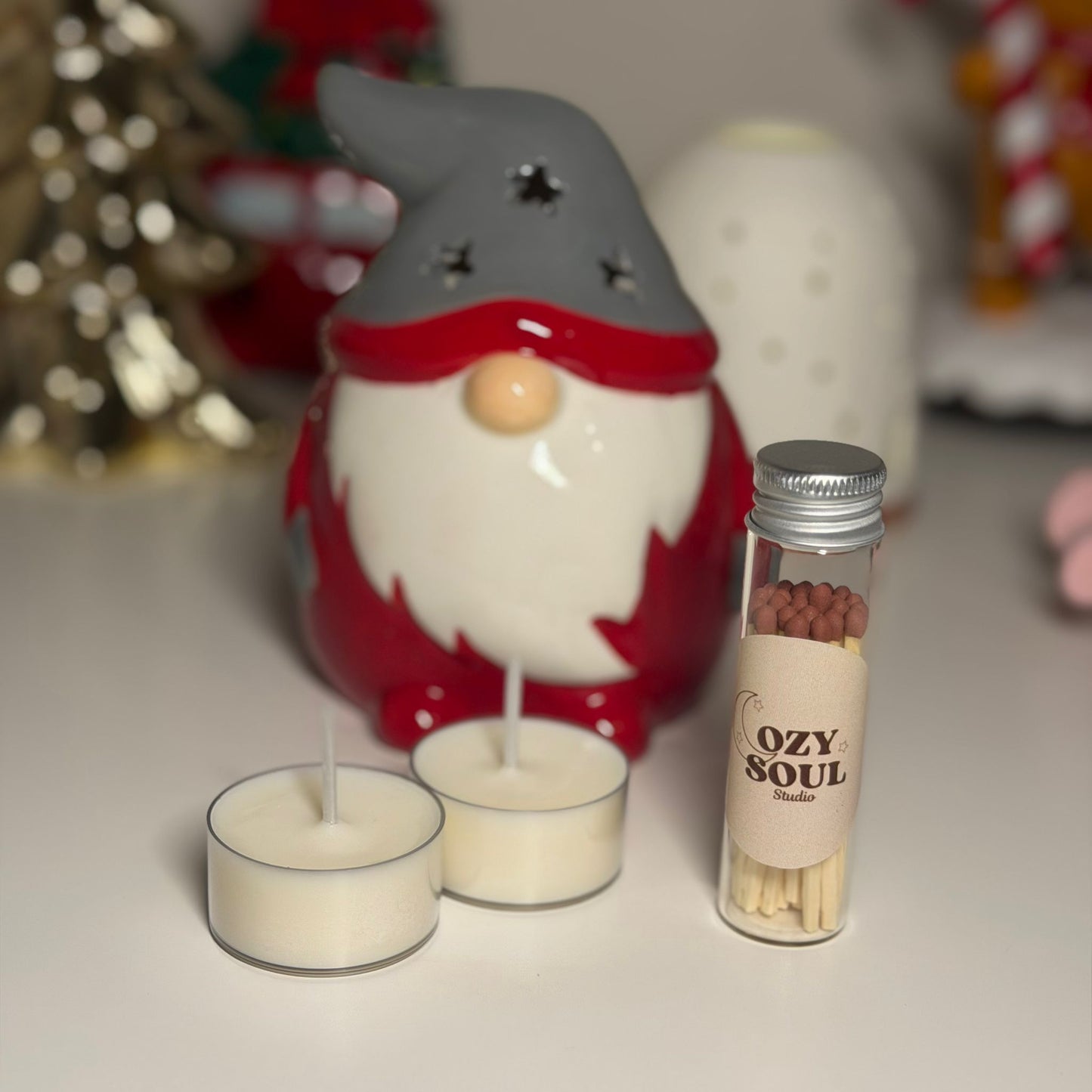 Pack Porta velas Navideños