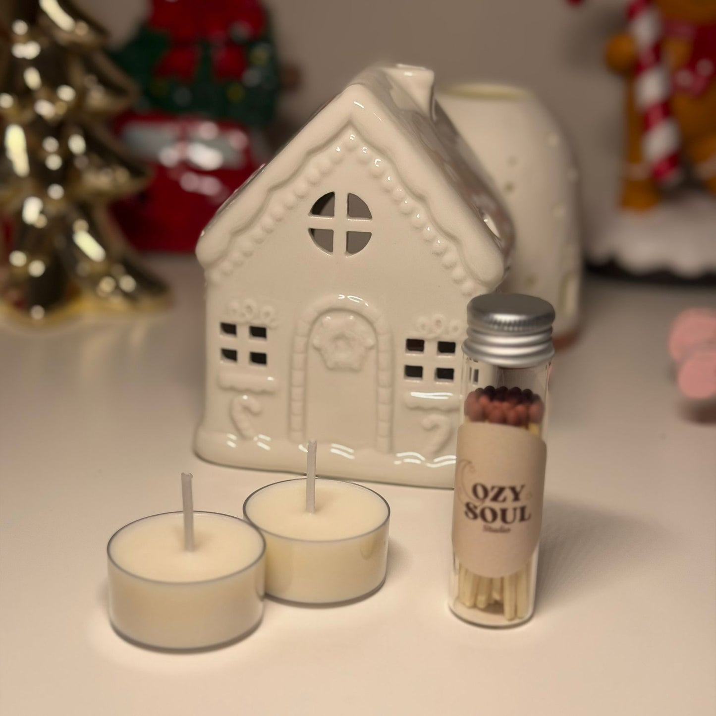 Pack Porta velas Navideños